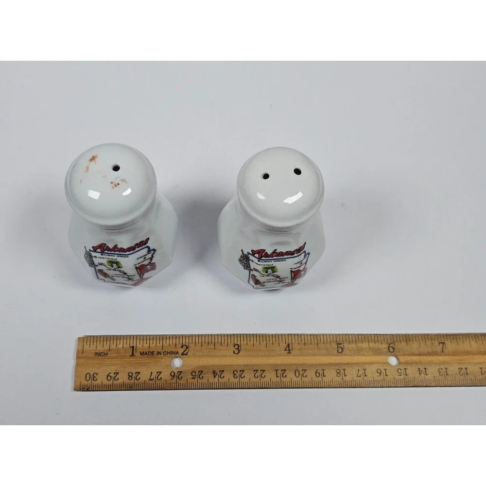 Minnesota Souvenir Salt and Pepper Set State Flower Bird Duck